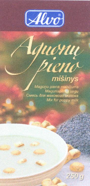 Prekės ženklas: Alvo Aguonų pieno mišinys